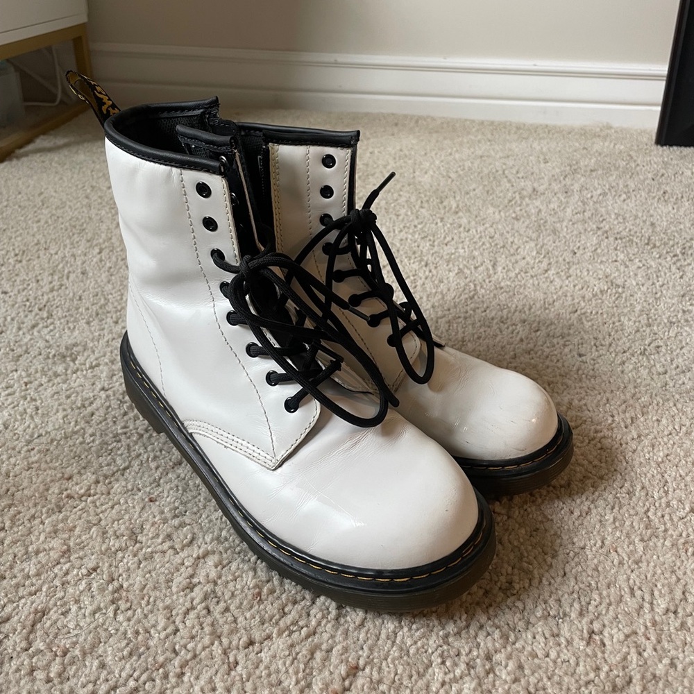 White Dr Martens